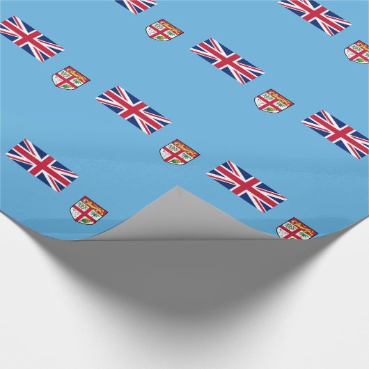 Fiji Flag Cadeaupapier (Hoek)