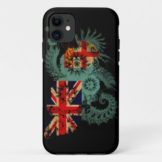 Fiji Flag Case-Mate iPhone Case (Achterkant)