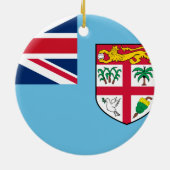 Fiji Flag Keramisch Ornament (Achterkant)
