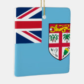 Fiji Flag Keramisch Ornament (Rechts)