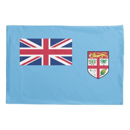 Fiji Flag Kussensloop (Achterkant)