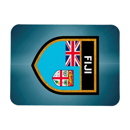 Fiji Flag Magneet (Horizontaal)