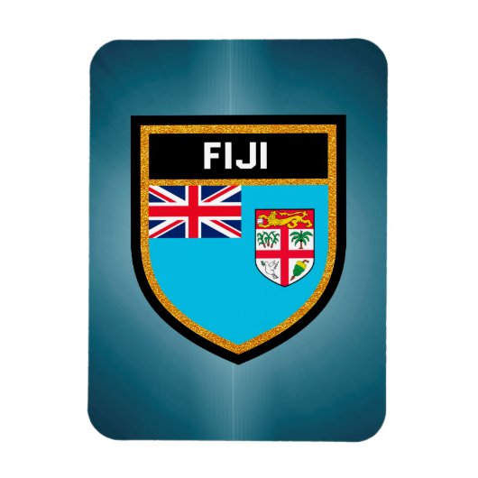 Fiji Flag Magneet (Verticaal)