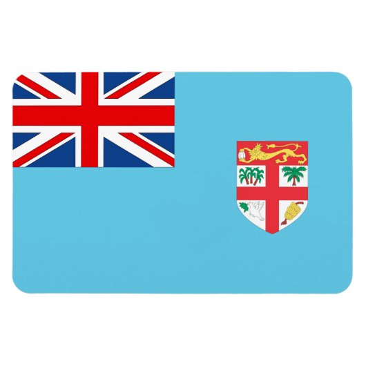 Fiji Flag Magneet (Horizontaal)