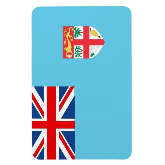 Fiji Flag Magneet (Verticaal)
