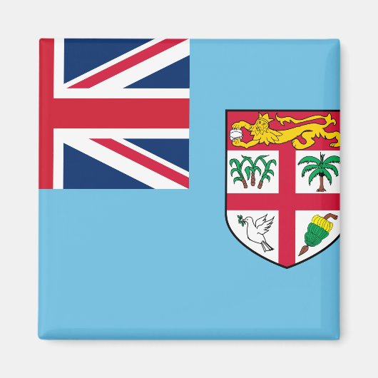 Fiji Flag Magneet (Voorkant)