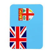 Fiji Flag Magneet (Verticaal)