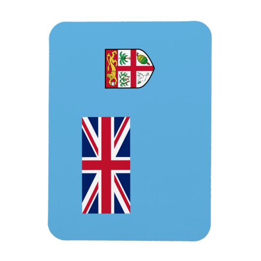 Fiji Flag Magneet (Verticaal)