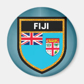 Fiji Flag Magneet (Voorkant)