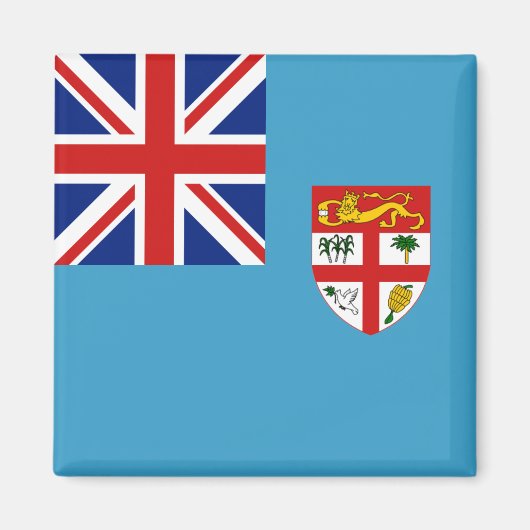 Fiji Flag Magnet (Voorkant)