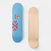 Fiji Flag Persoonlijk Skateboard (Voorkant)