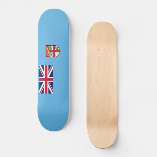 Fiji Flag Persoonlijk Skateboard (Voorkant)
