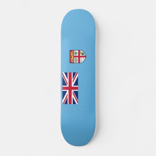 Fiji Flag Persoonlijk Skateboard (Voorkant)