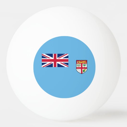 Fiji Flag Pingpongbal (Achterkant)