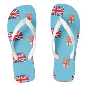 Fiji Flag —.png Teenslippers (Voetbed)