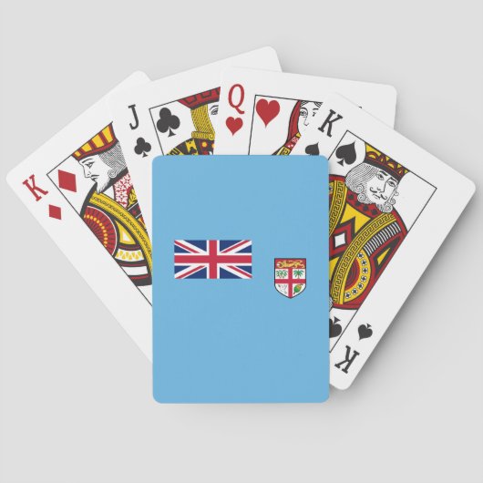 Fiji Flag Pokerkaarten (Achterkant)