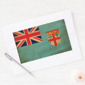 Fiji Flag Rechthoekige Sticker (Envelop)