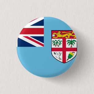 Fiji Flag Ronde Button 3,2 Cm