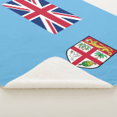 Fiji Flag Sherpa Deken (3/4)