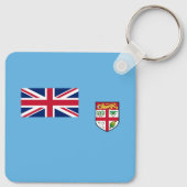 Fiji Flag Sleutelhanger (Achterkant)