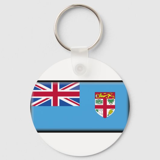 Fiji Flag Sleutelhanger (Voorkant)