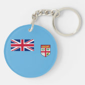 Fiji Flag Sleutelhanger (Achterkant)