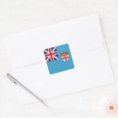 Fiji Flag Sticker (Envelop)