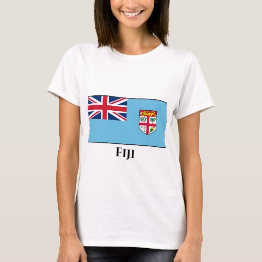 Fiji Flag T-shirt (Voorkant)