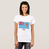 Fiji Flag T-shirt (Voorkant volledig)