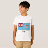 Fiji Flag T-shirt (Voorkant volledig)