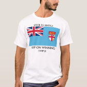 FIJI FLAG T T-SHIRT (Voorkant)