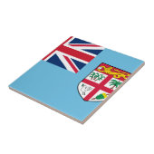 Fiji Flag Tegeltje (Zijkant)