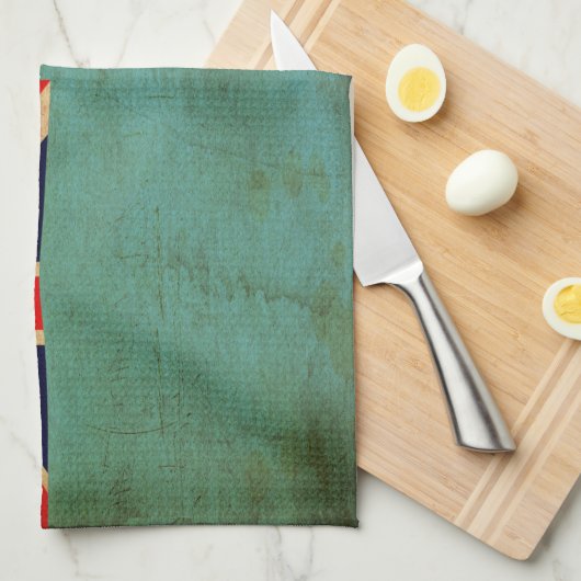 Fiji Flag Theedoek (Quarter Fold)