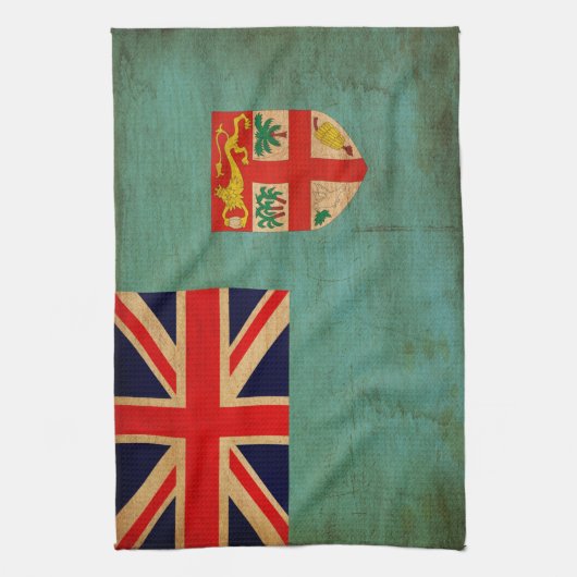 Fiji Flag Theedoek (Verticaal)