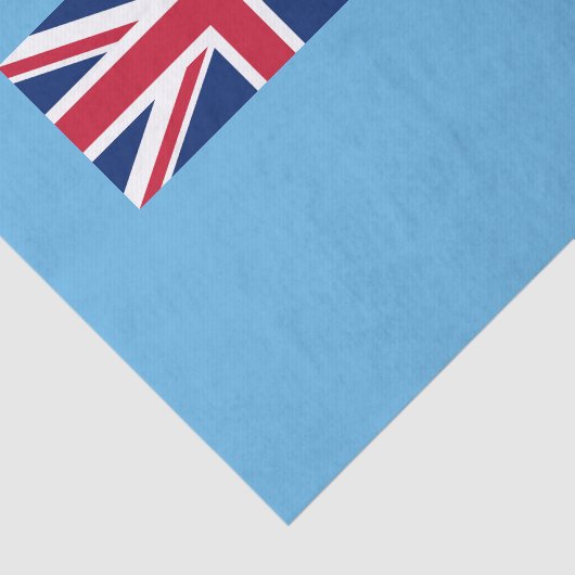 Fiji Flag Tissuepapier (Detail)