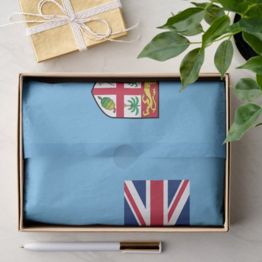 Fiji Flag Tissuepapier (Geschenk)
