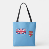 Fiji Flag Tote Bag (Achterkant)
