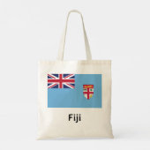 Fiji Flag Tote Bag (Achterkant)