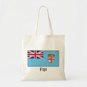Fiji Flag Tote Bag (Voorkant)