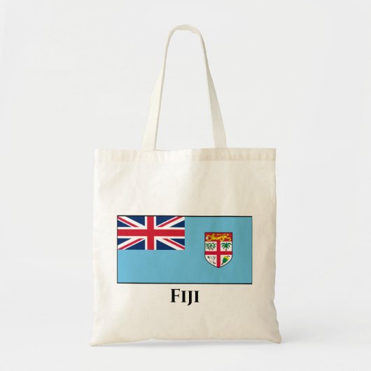 Fiji Flag Tote Bag (Voorkant)