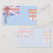 Fiji Flag Visitekaartje (Voorkant / Achterkant)