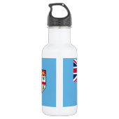 Fiji Flag Waterfles (Achterkant)