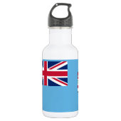 Fiji Flag Waterfles (Voorkant)