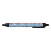 Fiji Flag Zwarte Inkt Pen (Bodem)