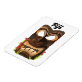 Fiji gesneden masker magneet (Linkerzijde)