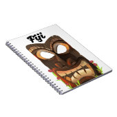 Fiji gesneden masker notitieboek (Rechterzijde)