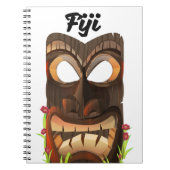 Fiji gesneden masker notitieboek (Voorkant)