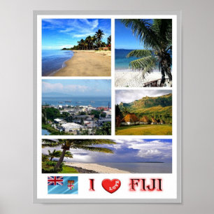 Fiji - I Love - Poster