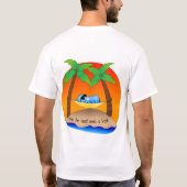 Fiji Island - de partij van het jaar T-shirt (Achterkant)