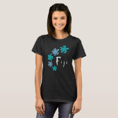 Fiji Islands Blue Turtle Fiji T-shirt (Voorkant volledig)